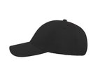 Atlantis Zoom Cap mit Klettverschluss und Luftlöchern, Black One Size, AT608 – Bild 5