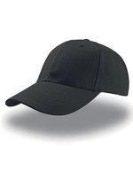 Atlantis Zoom Cap mit Klettverschluss und Luftlöchern – Black