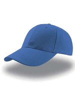 Atlantis Zoom Cap mit Klettverschluss und Luftlöchern, Black One Size, AT608 – Royal