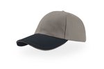Atlantis Liberty Sandwich Cap aus Baumwolle, Turquoise/White One Size, AT610 – Bild 3