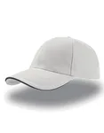 Atlantis Liberty Sandwich Cap made of Cotton, Black/Black One Size, AT610 – White/Navy