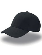 Atlantis Sport Sandwich Cap mit Baumwolleinsatz, Black/Black One Size, AT612 – Bild 2