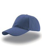 Atlantis Liberty Six Cap aus Baumwolle, Black One Size, AT614 – Reale