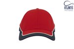 Atlantis Racing Cap mit kontrastierenden Farben, Light Blue/Navy One Size, AT615 – Bild 3
