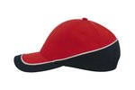 Atlantis Racing Cap mit kontrastierenden Farben, Light Blue/Navy One Size, AT615 – Bild 5