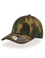 Atlantis Atmungsaktive Chino-Baumwoll-Cap Jolly, Black One Size, AT621 – Camouflage
