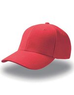 Atlantis Pilot Cap aus 100% Baumwolle, 6-Panel, Black One Size, AT623 – Rouge