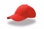 Atlantis Strukturierte Polyester Cap mit Klettverschluss, Red One Size, AT626 – Bild 7