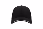 Atlantis Estoril Cap with Pre-Curved Visor, Black One Size, AT627 – image 3