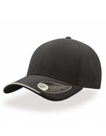 Atlantis Estoril Cap mit vorgebogenem Schirm, Grey One Size, AT627 – Dark Grey