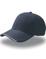 Atlantis Estoril Cap mit vorgebogenem Schirm, Grey One Size, AT627 – Navy