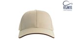 Atlantis Sportliches 6-Panel-Cap mit Klettverschluss, Black/Grey One Size, AT633 – Bild 3