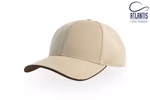 Atlantis Sporty 6-Panel Cap with Velcro Closure, Black/Grey One Size, AT633 – image 7