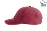 Atlantis Baumwoll-6-Panel-Cap mit Metallverschluss, Black One Size, AT645 – Bild 5
