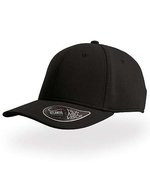 Atlantis Feed Cap mit gebogenem Schirm, Black One Size, AT650 – Bild 1