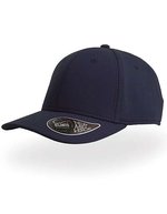 Atlantis Feed Cap mit gebogenem Schirm, Black One Size, AT650 – Navy