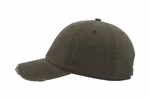 Atlantis Dad Hat Destroyed aus Chino-Baumwolle, Burgundy One Size, AT664 – Bild 5