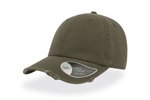 Atlantis Dad Hat Destroyed aus Chino-Baumwolle, Burgundy One Size, AT664 – Bild 7