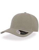 Atlantis Beat Cap aus Polyacryl mit Chino-Baumwolle, Black One Size, AT665 – Gris