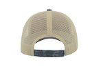 Atlantis Case Cap aus Baumwoll-Twill und Polyester, Black/Stone One Size, AT667 – Bild 4