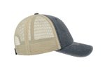 Atlantis Case Cap aus Baumwoll-Twill und Polyester, Black/Stone One Size, AT667 – Bild 6