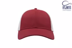 Atlantis Campus Cap mit gebogenem Schirm, Red/White One Size, AT669 – Bild 3
