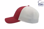 Atlantis Campus Cap mit gebogenem Schirm, Red/White One Size, AT669 – Bild 5