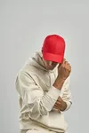 Atlantis Casquette en coton avec visière courbée, Black One Size, AT670 – image 2