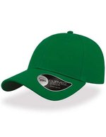 Atlantis Baumwollkappe mit gebogenem Schirm, Black One Size, AT670 – Vert
