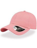 Atlantis Baumwollkappe mit gebogenem Schirm, Black One Size, AT670 – Rose clair