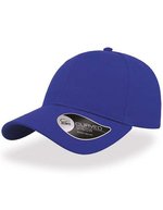 Atlantis Baumwollkappe mit gebogenem Schirm, Black One Size, AT670 – Royal