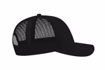 Atlantis Recycelte Baumwoll-Canvas Cap mit Mesh, Black/Black One Size, AT671 – Bild 5