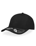 Atlantis Recy Feel Cap aus 100% Polyester, Green Fluo One Size, AT672 – Black