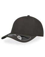 Atlantis Recy Feel Cap aus 100% Polyester, Green Fluo One Size, AT672 – Dark Grey
