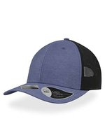 Atlantis Whippy Cap mit DRY-TECH Schweißband, Avio Melange One Size, AT674 – Royal Melange