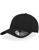 Atlantis Groovy Cap aus Baumwoll-Canvas, Burgundy One Size, AT675 – Black