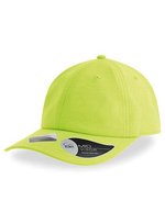 Atlantis Sportliche Energy Cap aus Ripstop-Material, Black One Size, AT678 – Yellow Fluo