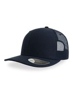 Atlantis Sonic Cap aus Baumwolle-Polyester-Mix, Black One Size, AT679 – Blu navy