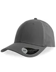 Atlantis Cap Bolt avec visière courbée, Black One Size, AT680 – Dark Grey
