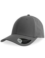 Atlantis Bolt Cap mit gebogenem Schirm, Navy One Size, AT680 – Gris fonce