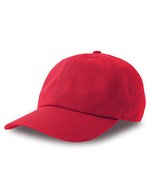 Atlantis Dad Hat-S aus Bio-Baumwolle, Navy One Size, AT681 – Red