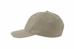 Atlantis Dad Hat en coton recyclé avec effet Destroyed, Black One Size, AT682 – image 5