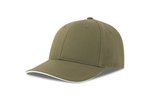 Atlantis Liberty Sandwich-S Cap aus Baumwoll-Twill, Black/Black One Size, AT684 – Bild 3