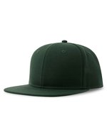 Atlantis Recyceltes Polyester Snapback Cap, Cardinal Red One Size, AT685 – Vert bouteille