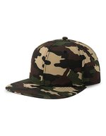 Atlantis Recyceltes Polyester Snapback Cap, Cardinal Red One Size, AT685 – Camouflage/Noir