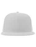 Recycled Polyester Snapback Cap – White