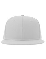 Atlantis Recyceltes Polyester Snapback Cap, Cardinal Red One Size, AT685 – Blanc