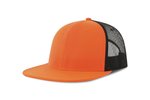 Atlantis Recycelte Snapback-Cap mit Mesh-Einsatz, Black/Black One Size, AT686 – Bild 3