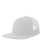 Atlantis Recycelte Snapback-Cap mit Mesh-Einsatz, Black/Black One Size, AT686 – White/White