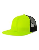 Atlantis Recycelte Snapback-Cap mit Mesh-Einsatz, Black/Black One Size, AT686 – Yellow/Black